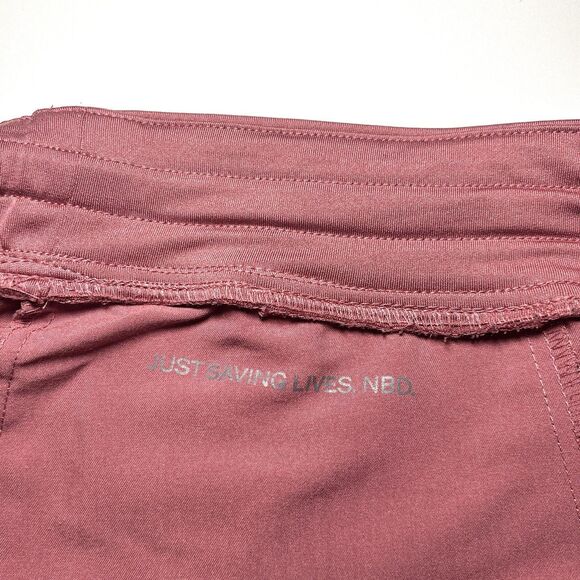 FIGS Scrub Pants Women's XXLT Tall Zamora Jogger Dark Mauve Pink Tech Collection - Picture 7 of 10